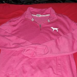 Pink pullover sweater
